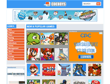 Tablet Screenshot of cdeboys.com